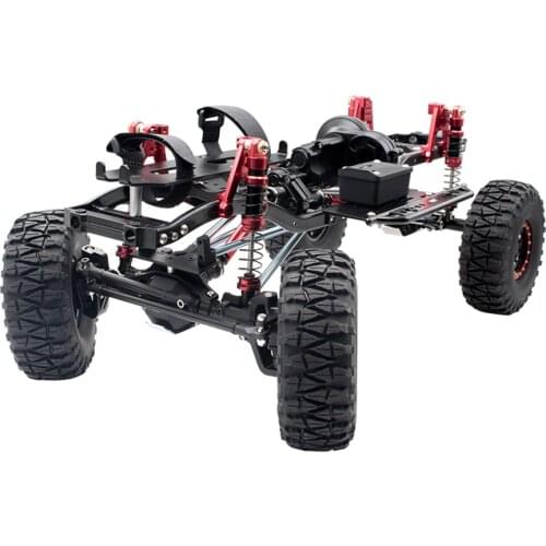 Axial Scx10 2 II Full Metal 313 Wheelbase Frame Chassis KIT Two-speed Gearbox Axle Upgrade For AX90046 1/10 Rc Crawler Toys Car
