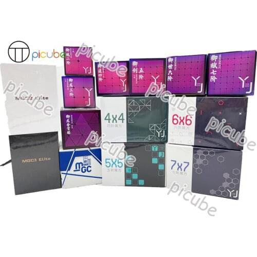 [Picube]yongjun YJ MGC series YuPo YuLong YuSu YuChuang YuShi YuFu 3x3 2x2 4x4 5x5 6x6 7x7 Magnetic Puzzles Magnets Pyramid Cube