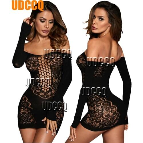 Sexy lingerie costumes pajamas underwear product erotic babydoll strapless plaid Tights dress sexy intimate wear cosplay 8829