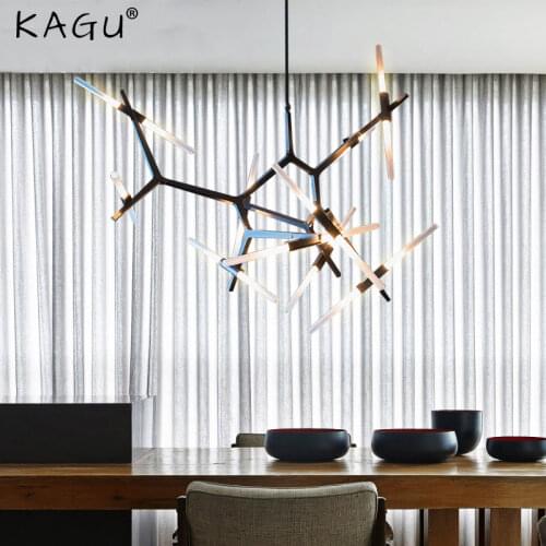 Nordic Style Chandelier Living Room Creative Personality Dining Room Chandelier Post Modern Minimalist Chandelier