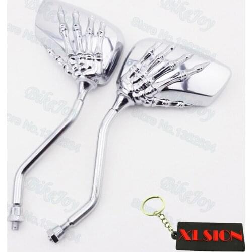 8mm Universal Rearview Mirror Rear View Side For Moped Scooter Motocross ATV Quad Pit Dirt Bike