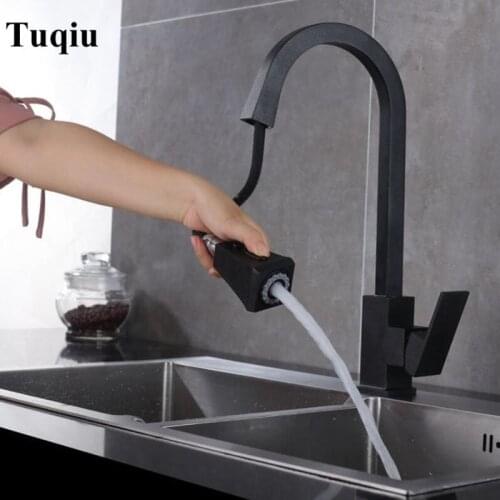 Vidric New Pull Out Kitchen Faucet Chrome or ORB Sink Mixer Tap 360 degree rotation kitchen mixer taps Kitchen Tap