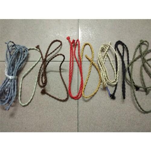 Vintage cable 2*0.75 textile fabric electrical wire DIY pendant light electrical cable woven braided cable power cord
