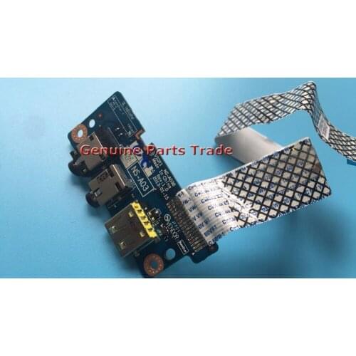 VIQY1 NS-A036 Genuine for Lenovo IdeaPad Y510P USB port audio board w/ cable