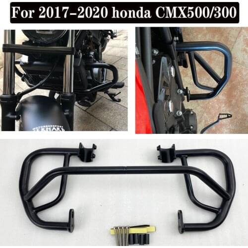 Engine Guard Crash Bar Bumper Frame Protection For Honda Rebel 500 300 CMX 300 500 CMX300 CMX500 Rebel 2017 2018 2019 2020