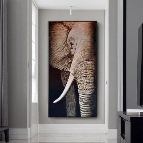 Animal elephant 5d Diy Diamond Painting Full Square Round drill Diamond Embroidery Mosaic home decoration drop shippingZP-3730