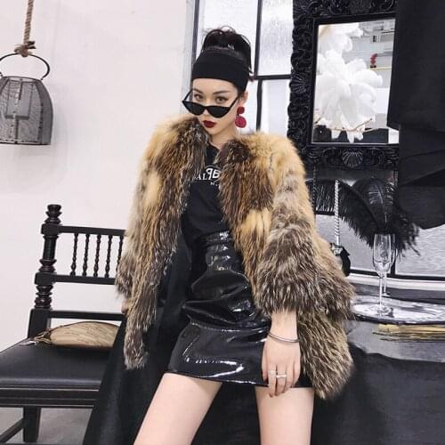 Winter Fur Real Fox Korean Fashion Coat for Women Clothes 2020 Manteau Femme YY925