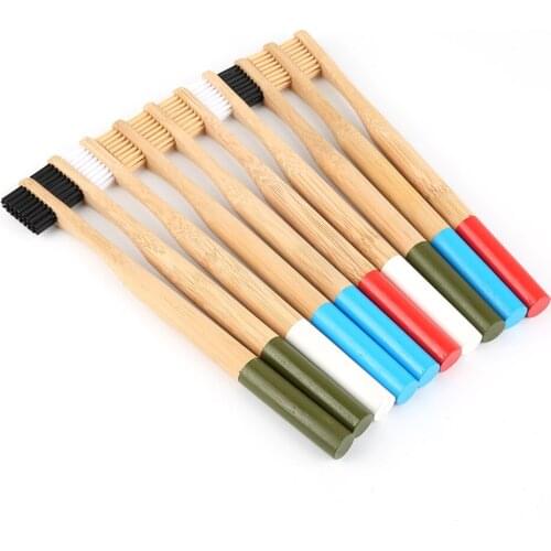 1PC Eco-friendly Wood Bamboo Toothbrush Portable Soft Hair Tooth Brush Eco Friendly Brushes Oral Cleaning Care Tools