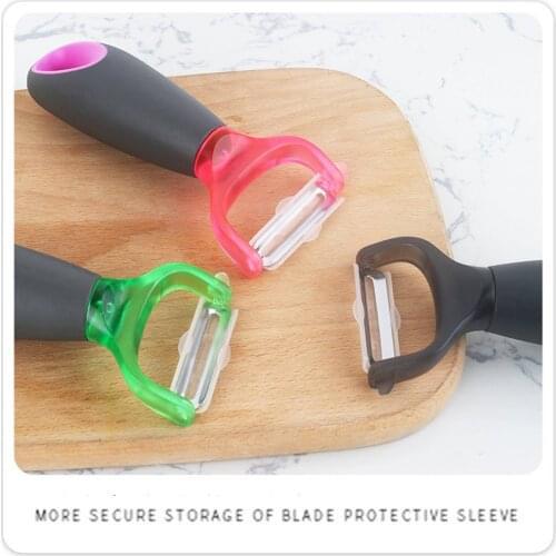 1pcs Multifunctional Peeler Fruit Vegetable Peeler Carrots Celery White Radish Potatoes Cutter Kitchen Cooking Tool Accessories