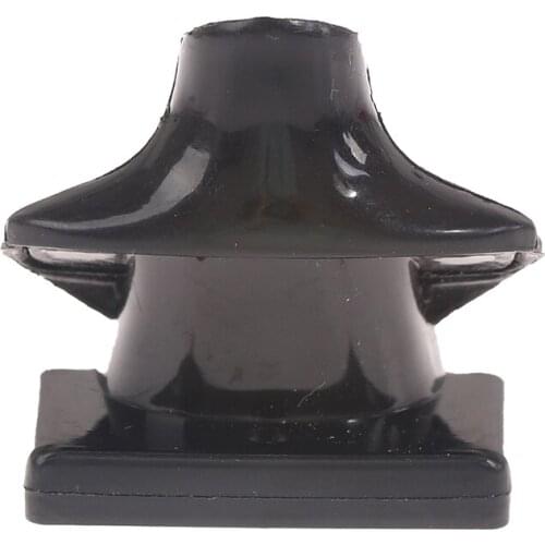 1Pc Doll Mini Plastic Black Necklace Jewelry Support Stand Toy Dollhouse Accessories 2.2*3.4*3.5cm