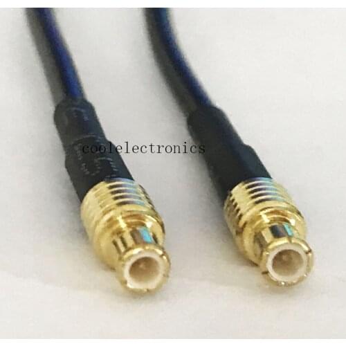 10pcs MCX male straight to MCX male plug pigtail cable jumper RG174 50cm for wireless