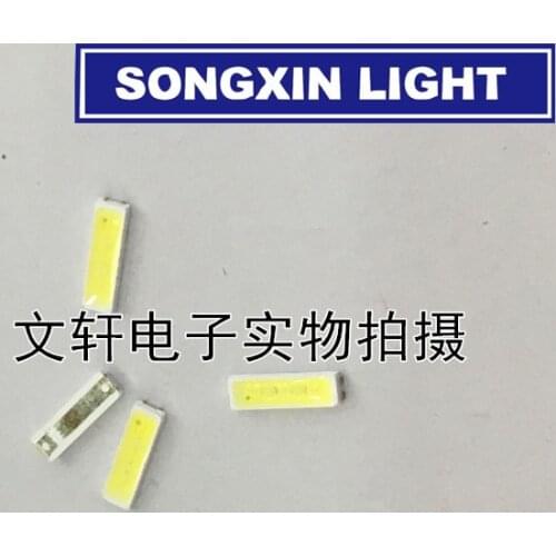 2000PCS Lextar SMD LED Cool White For TV Backlight chip-2 7020 6V 0.5W