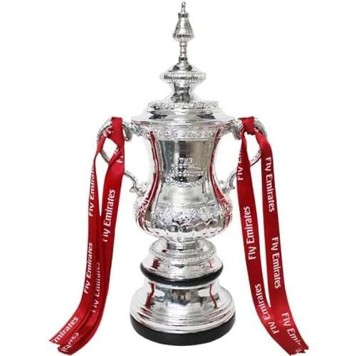 2021 England FA Cup Trophy Football Soccer Trophies for Fans Souvenir Collection Gift 44 cm/32cm
