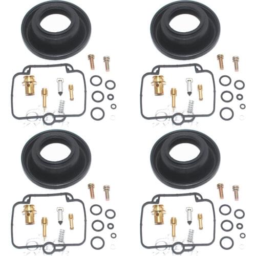 4SET For GSF1200 Bandit GV75A GSF1200S 1996-2000 GSF1200SA 1997-2000 Carburetor Repair Kit Plunger vacuum diaphragm