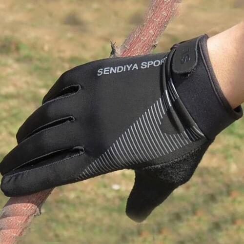 Quick Dry Bike Bicycle Gloves Full Finger Touchscreen Men Women MTB Gloves Breathable Autumn Mittens Lightweight Riding Glovs