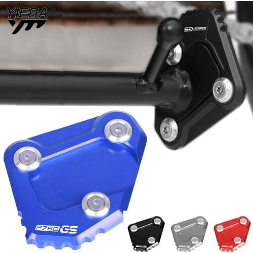 For BMW F750 GS 2018-2021 Don't Fit With The Factory-Lowered F 750 GS CNC Kickstand Side Stand Vergroter Plaat Extension Pad