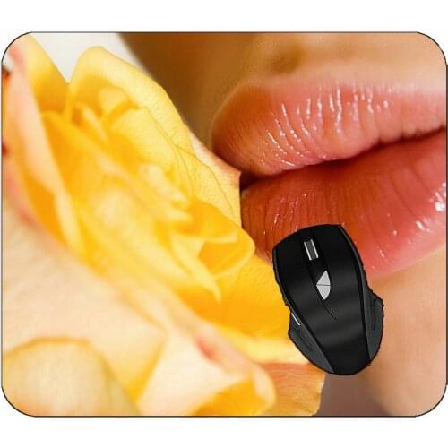 Mousepads Female Lips Flowers Mouse Mat
