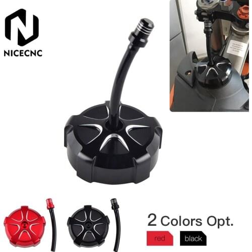 NICECNC Fuel Tank Cap Gas Cover For Honda CRF250R 2004-2017 CRF450R 2002-2016 CRF450RX 2017-2018 XR250R CRF250X 2004-2009 2017