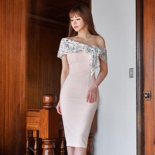 Lady Laixi Off-the-shoulder Summer Dresses