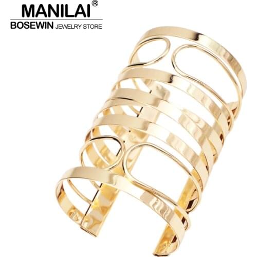 Широкие браслеты MANILAI China At AliExpress