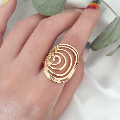 Fashion Simple Ring Set Anillos Punk Circle Knuckle Rings Women Geometrical Irregular Ring Lady Unique Charm Jewelry Midi Rings