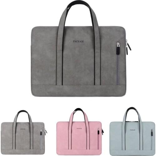 Fashion PU Briefcase Case For 13.3" 14" Acer Aspire R13 V13 Chromebook Spin 3 5 7 11 12 15.6 inch Laptop Bag Notebook Handbags