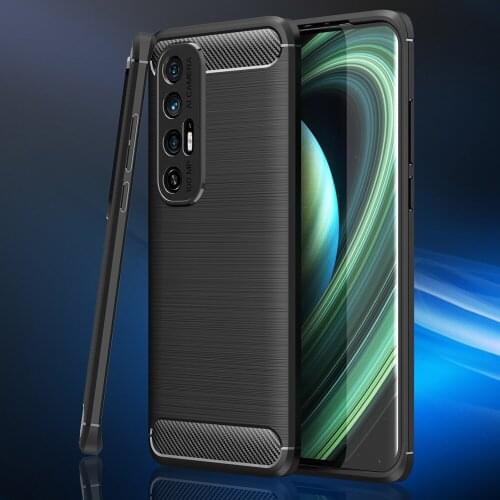 Mi 10s Soft Case For Xiaomi 10s Case Silicone Carbon Fiber TPU Cover bumper For Xiaomi Mi 10S Shell case capa bag