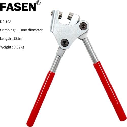 Red Plastic Coated Handle electric meter plastic lead seal pliers Calipers for sealing wire Water Meter Anti-theft sealing