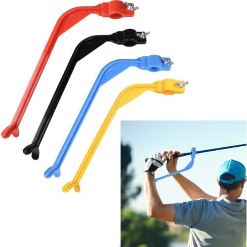 Golf Swing Training Aid Golf Straightener Trainer Swing Practice Beginner Posture Corrector For Golf Correct Wrist Training Tool