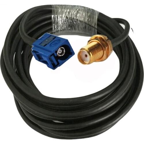 RG58 Coaxial Cable Fakra C Female to SMA Female Connector 50-3 GPS Antenna Coax Cable 50ohm 1/3/5/10/15/20/30m
