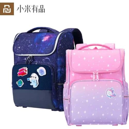 Youpin Xiaoyang Student Schoolbag Children Kids Girl Backpack Waterproof Satchel Burden Reducing Protect Spine For Boys
