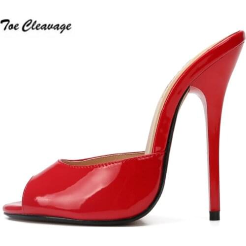 Toe Cleavage Women's Stiletto Heels