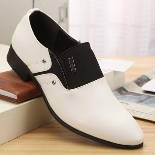 Men Shoes Patent Leather Comfortable Men Casual Shoes Footwear Chaussures Flats Men Slip on Lazy Shoes Zapatos Hombre