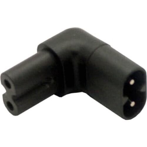 CYSM Figure 8 IEC 320 C7 to C8 90 Degree Up Down Angled Right Angle AC Power Adapter Extension