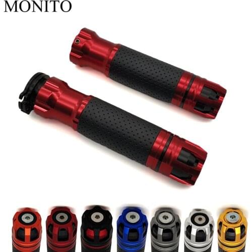 Universal CNC Motorcycle Handle Handlebar enduro moto hand bar grip For Honda CB1100 GIO CRF1000L AFRICA TWIN CBF 1000 CB600F