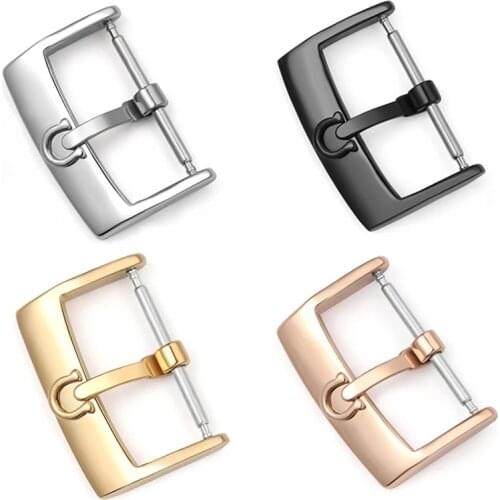 316L Stainless Steel 12 14 16 18 20 mm Watch Buckle Substitute For omega watch Omega de ville watch clasp Accessories UTHAI T10