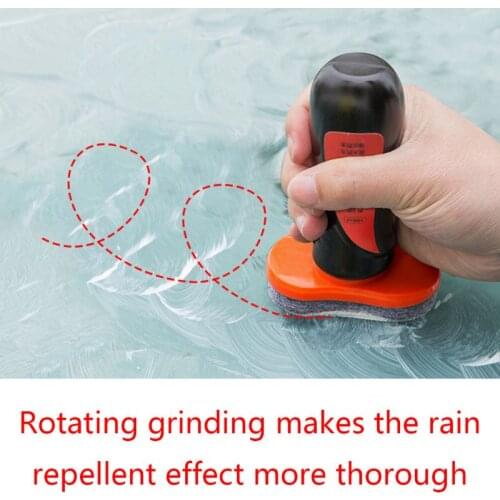 100ml Car Windshield Glass Coating Agent Hydrophobic Rain Mark Oil Film Remover Q9QD