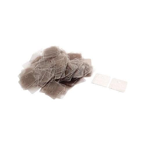 300Pcs 24mmx24mmx0.12mm Mica Insulator Sheet Replacement