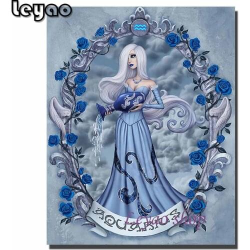 5d diy diamond painting Gothic Freak Woman cross stitch diamond mosaic full square/round diamond embroidery fantasy gift