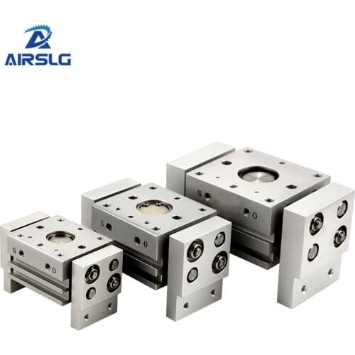 MHL2 Double Acting Pneumatic Gripper SMC Replacement T Type Air Gripper 10D/16D/20D/25D/10D1/16D1/20D1/25D1