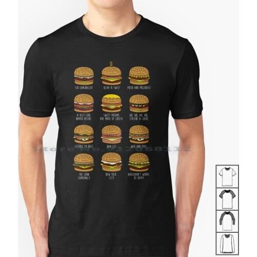 Pun Buns T Shirt 100% Cotton Food Puns Funny Humour Burgers Sir Oliver Twist Pride And Prejuice Jane Austen A Streetcar Named