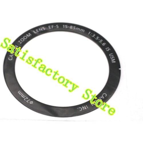 NEW FOR Canon EF-S 15-85mm f/3.5-5.6 IS USM Lens Name Ring Cover Replacement Repair Part