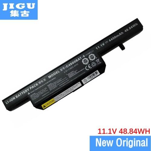 JIGU 6-87-C450S-4R4 6-87-C480S-4P42 C4500BAT-6 LC32BA122 Original laptop Battery For CLEVO W150HRM Series 240CU T5101 271EFQ