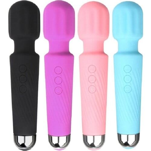 Chargable Strong Shock Adult Stick Womens Masturbation Super Shock Massage Stick Knight Female G-spot Sticks