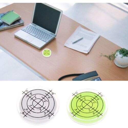 32x7mm Bulls-eye Bubble Degree Marked Surface Level For Camera Circular Q84D