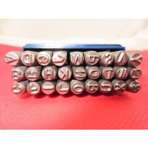 Jewelry pinches 27pcs 10 MM Capital Letter A-Z Punch Stamp Set steel punch tool Jewelry Stamp,jewelry mold stamp