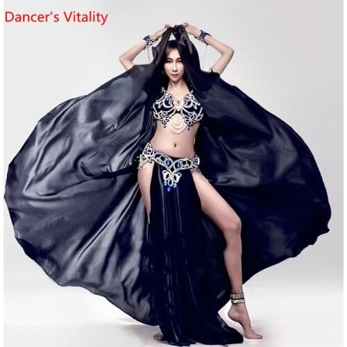 Advanced Handmade Customization Belly Dance Performance Clothes For Women/Girls Belly Dance Competition Dancing Wear Costumes