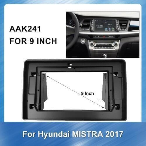 Car audio fascia Frame Dash face Panel For Modern famous pictures 2017 Car Stereo Adaptor Refitting Kit frame dvd Panel fascias