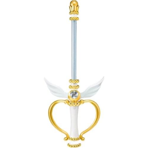 Bandai PROPLICA Sailor Moon Anime Figures Moon Tiara Boomerang Eternal Can Emit Light and Sound Doll Collections Kids Toys Gifts