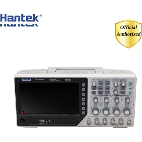 Hantek DSO4254C Digital Storage Oscilloscope 4 Channels 250Mhz LCD PC Portable USB Oscilloscopes +EXT+DVM+Auto range function